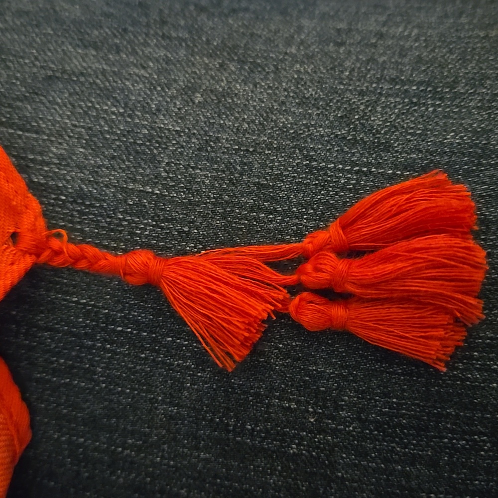 Colorful Geometric Patterned Rectangular Scarf Ta… - image 5